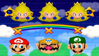 【マリオパーティ N64】すべての 1Vs3 ミニゲームピーチ姫