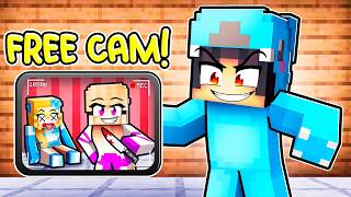 Using FREECAM to CHEAT Murder Mystery in Minecraft!