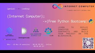 ICP.Hub North America Python Bootcamp session 4 - Kybra Book by Jordan Last (Demergent Labs)