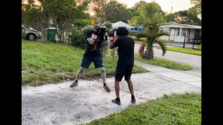 Boxing RobertG305 & Jeronimo 7AM Light Sparring Session 09/29/24 Fort Lauderdale Rounds 1 & 2