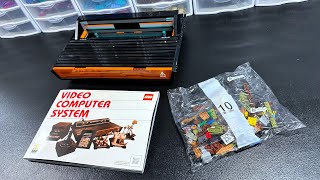 Let's Build the Gaming Scene in the LEGO Atari 2600 | brickitectLIVE 12/18/23