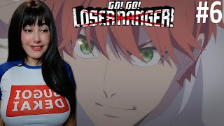 1 PLUS 2 EQUALS THREAT! GO GO LOSER RANGER EPISODE 6 REACTION