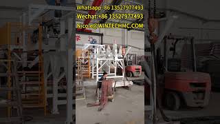 Wintech 1 meter stretch film machine is in efficient production in the workshop