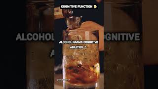 Cognitive Fact: Alcohol Harms Your Brain 🧠🍷 #shortsfeed #facts #viralvideo #trending #videos #short