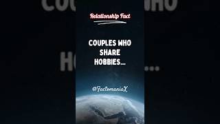 Couples who share hobbies... #shorts #facts