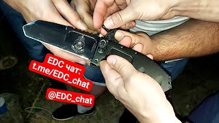 EDC нож, самый настоящий. Как вам такой тесак / нож? Боевой нож Extrema Ratio RAO 6mm. #edc #knife