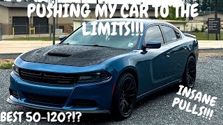 PUSHING MY CAR THE LIMITS AGAIN!!! SO MANY COPS!?!? INSANE PULLS!! BEST 50-120???