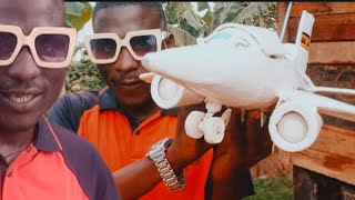 African Guy Made A Real Working Plane.#africa #realtech