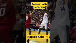 Rondae Hollis Jefferson pinasayaw si Gray | Nag ala Kobe 🔥 #youtubeshorts #shorts #pba #tnt #rhj