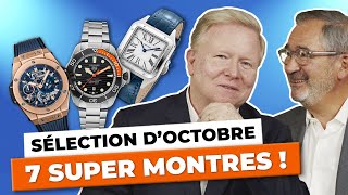 7 montres de la rentrée - TAG HEUER - HUBLOT - BREITLING - CARTIER - CHANEL - ZENITH - BAUME