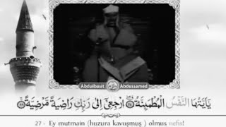 Cennet Sesli Sultan Abdulbasit Abdussamed Muazzam tilavet