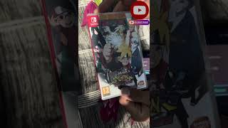 Unboxing of Naruto shippuden ultimate ninja storm 4 road to boruto #naruto #buroto #travel #games