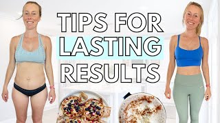 The Secret Tips To ACTUALLY Burn Fat And KEEP It Off