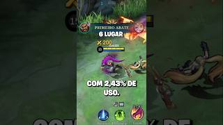 Os heróis mais usados de todo o mobile legends #mlbb #mobilelegends #mlbbshorts #mlbbcreatorcamp