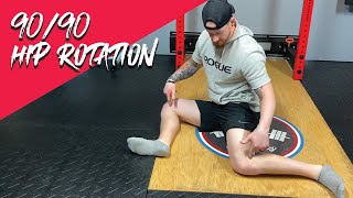 Improve Hip Mobility: 90/90 Hip Rotation