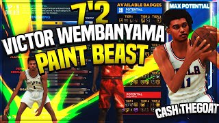 7'2 GIANT VICTOR WEMBANYAMA BUILD! NBA 2K23 NEXT-GEN!!