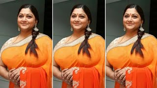 orange colour saree blouse wearing fashion | Star fashion #starfashion