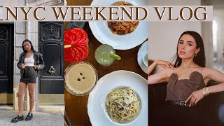 🍂 FALL WEEKEND LIVING IN NYC VLOG: PHOTOSHOOT, SOHO DATE & GUGGENHEIM