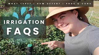 Answering your garden watering and irrigation questions