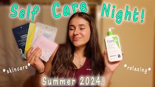 SPEND a SUMMER NIGHT w/me! *self care edition*