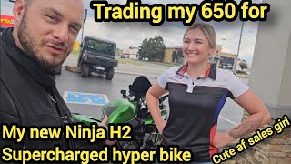 trading for a KAWASAKI NINJA H2!!! Best hyper tourer???