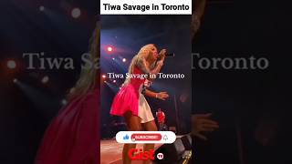 Tiwa Savage in Toronto #shortvideo #youtubeshorts #shortsvideo #shorts #short #shortsfeed