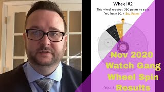 Watch Gang Wheel Spin Results