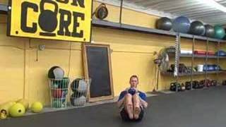 How to do a Kettlebell Russian Twist