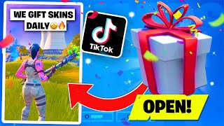 I Gifted Skins to my TIKTOK CLAN...