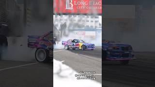 Conor Shanahan Drifts LS-Powered BMW E36 at Long Beach Formula Drift! #Shorts | GSCN Videos 2024