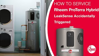 Rheem ProTerra LeakSense Accidentally Triggered