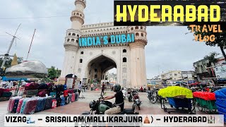 Hyderabad City🌃|Tourist attractions🏰|Vizag to Hyderabad|HITEC City #hyderabad #motovlog #travel