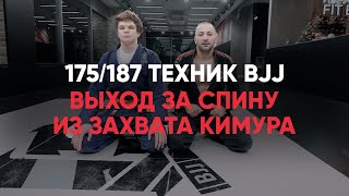 Выход за спину из захвата Кимура