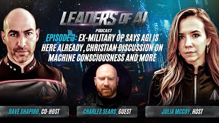 E3: Ex-Military Op Says AGI is Here Already, Discusses Machine Consciousness and More