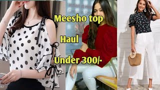 Beautiful stylish designer Meesho top under 249/- for girls shorts