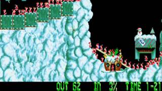 Holiday Lemmings 1994 - Level 13