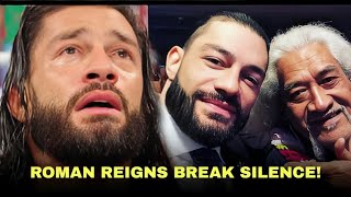 Roman Reigns Break Silence sad news ,,, Jimmy uso Return against bloodline?