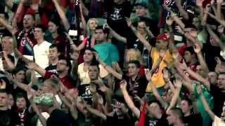 Videoton FC - FK Mladost Podgorica szurkolás (2013-07-04)