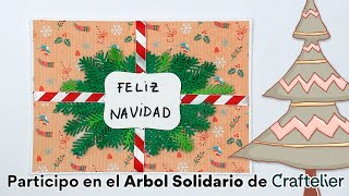 Participo en el Árbol Solidario de @Craftelier_Es  🎄❤️