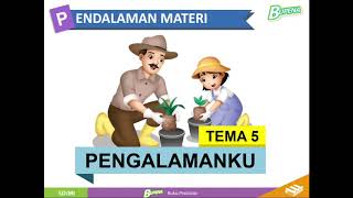 Bahasa Indonesia Tema 5 Subtema 1 (ungkapan minta Maaf)