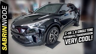 TOYOTA C-HR 1.8 A/T Warna Hitam Single Tone 2021