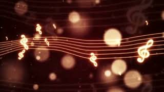 Style Golden Particle Concert Background Music Video