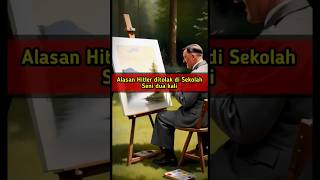 Alasan Hitler Gagal Menjadi Seniman #shortvideo