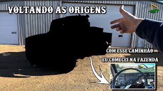 VOLTANDO AO INICIO DA MINHA CARREIRA, COM ESSE CAMINHÃO EU COMECEI NA FAZENDA