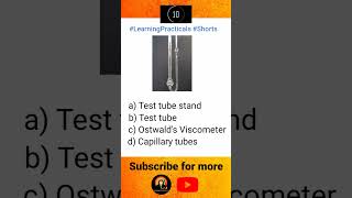 Learn Practicals and Laboratory Concepts - Learning practicals #34 #shorts #chemistry #practical