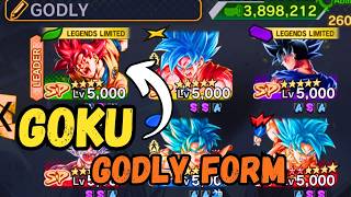 Every god forms of goku | dragon ball legends | #dblegends