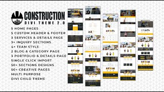 Divi Construction Multi Purpose 60 + Pre-Made Pages Theme Installation Guide