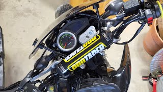 Reduce Handle Bar Vibration - Dirt Bikes and Non Counterbalanced Engine, 15 minute job