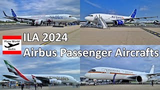 ILA 2024: Airbus Passenger Aircraft Collection // German Air Force A350 & Airbus Beluga Bonus