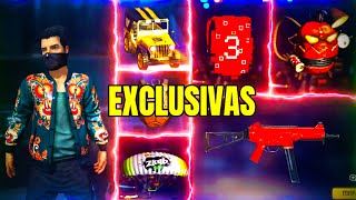 Las 9 COSAS más EXCLUSIVAS de FREE FIRE